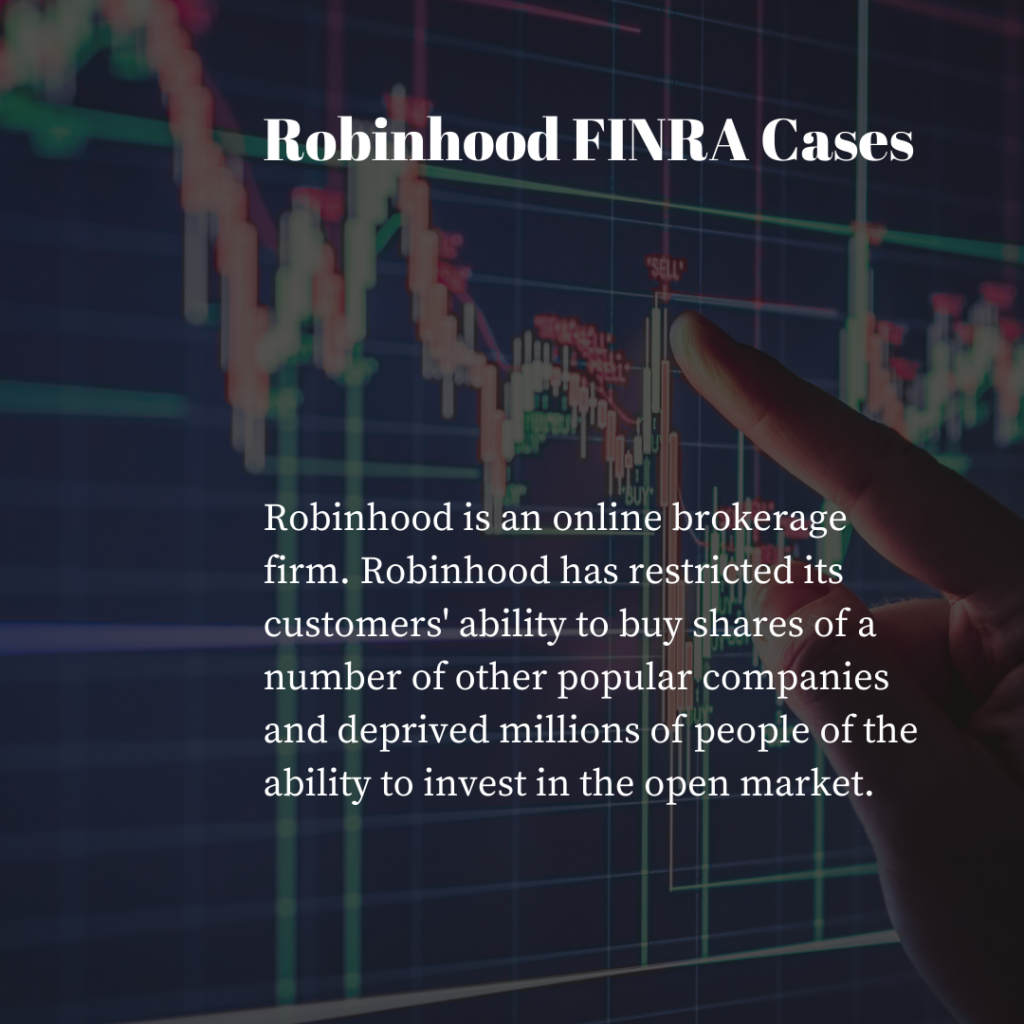 Robinhood FINRA Cases